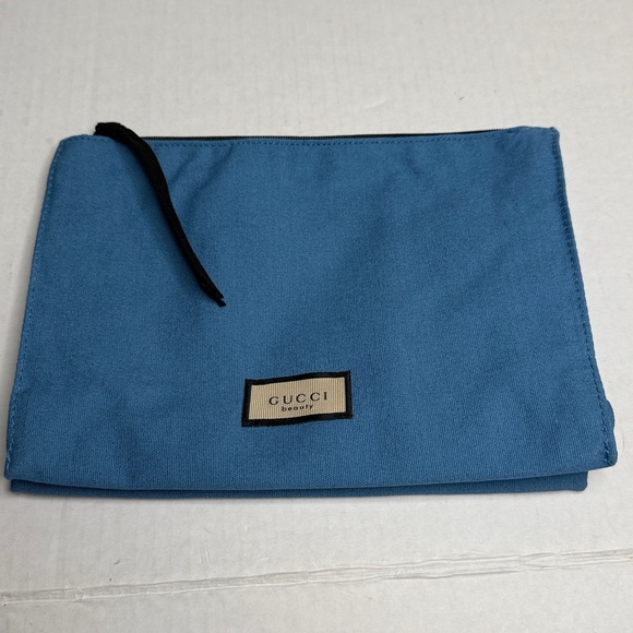Gucci Beauty Blue Toiletry Pouch - Picture 1 of 8